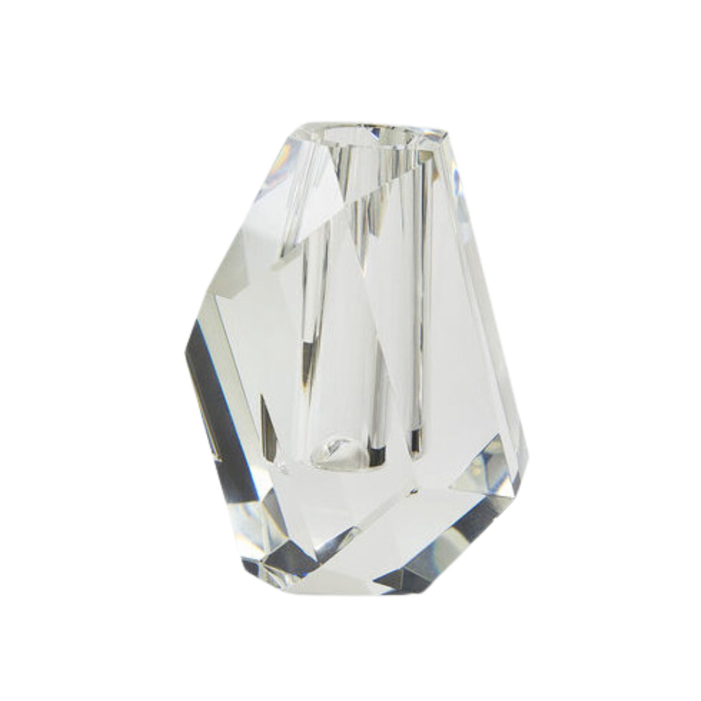 Rock Shape Crystal Vase