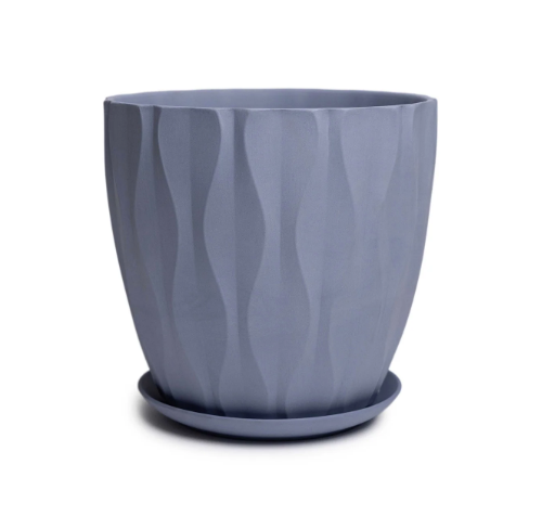 Porcelain Blue Grey Pots