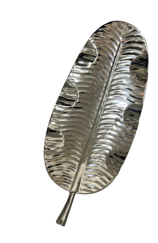 Silver Leaf Tray