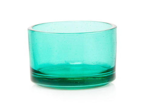 Green Tealight Glass